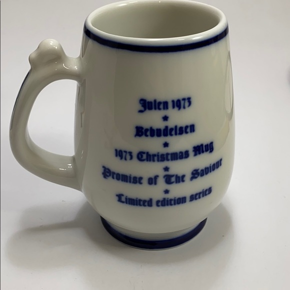 Vintage Porsgrund Norway Christmas Angel mug 1973 - Picture 3 of 6